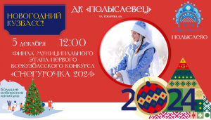 Муниципальный этап Первого Всекузбасского конкурса «Снегурочка 2024»!