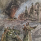Художественная выставка «Сталинградская битва» 0